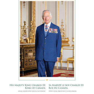 Official Canadian Portrait of His Majesty King Charles III